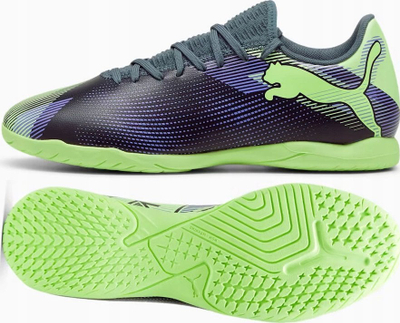 Këpucë futbolli për sallë Puma Future 7 Play IT, për burra, e zezë
