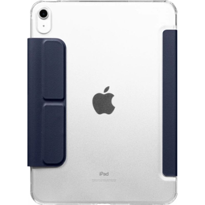 Mbulesë tablet LAUT Huex Folio për iPad 10.9\" 2022, rri si stand, me mbajtëse Apple Pencil, blu navy