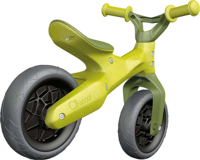 Bicikletë pa pedale Chicco Balance Bike Eco+, për kalamaj, jeshile