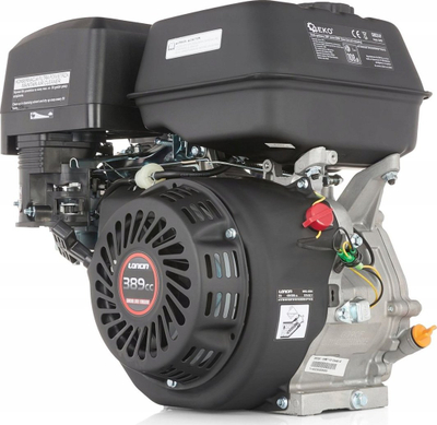 Motor benzine Geko Loncin G390F, 13HP, 389cc, bosht 25mm, i zi