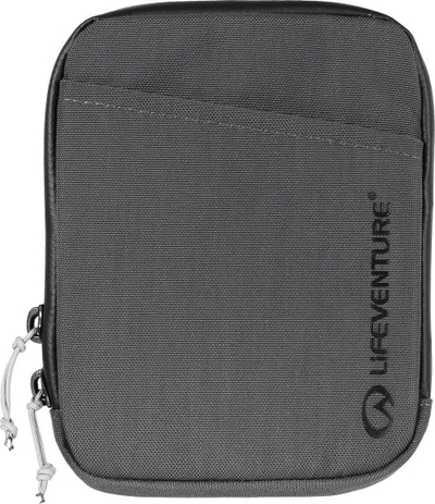 Çantë qafe për udhëtime Lifeventure Travel Neck Bag, RFiD, 15.5 x 12 x 2 cm, gri