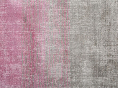 Tapet viscose ERCIS, 160 x 230 cm, ombre, gri me rozë