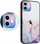 Mbulesë telefoni MX Aquarelle për iPhone X XS, TPU PC, lejla rozë