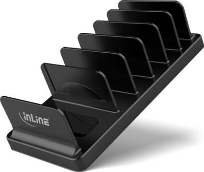 Organizues tavoline InLine Multi Stand, me 6 ndarje, i zi