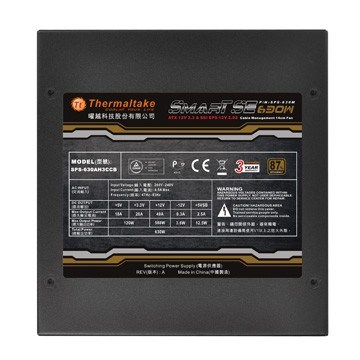 Furnizues energjie Thermaltake Smart SE SPS-630MPCBEU, 630W, ATX 2.3, i zi