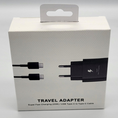 Karikues USB-C Samsung origjinal 25W, Power Delivery 3.0, me kabllo, i zi