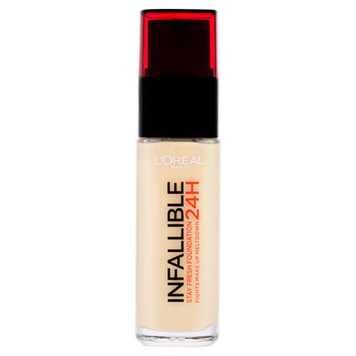 Krem pudër për fytyrë L'oreal Paris 24-H Infailible, Porcelain, 30 ml