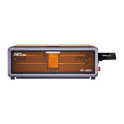 Makina gdhendëse me lazer Creality Falcon A1 Pro, 20W, dual lazer, gri portokalli