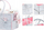Organizator pelena SIPO Felt Diapers XL, me ndarje të brendshme, gri me mint