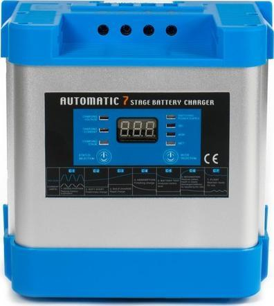 Karikues baterish Azo BC-20 PRO, 24V, 300W, ngjyrë argjendtë