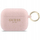 Mbështjellës silikoni Guess Glitter Ring, për AirPods Pro 3, me unazë, rozë