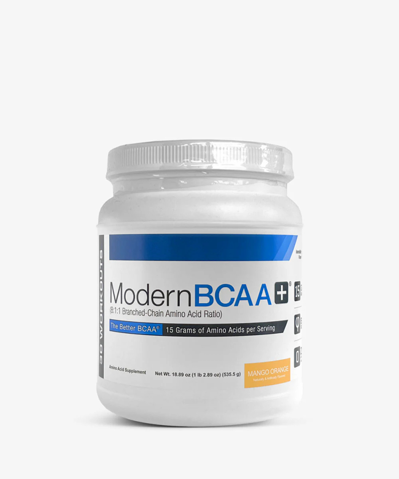 Suplemente Modern Sports Nutrition Modern BCAA+, Mango Orange, 535g