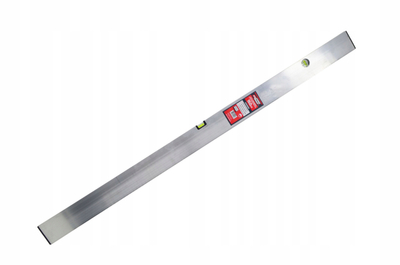 Libellë alumini Awtools Mason 200cm, për muratorë, argjendtë