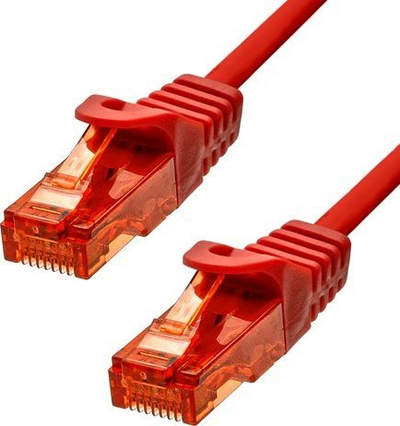 Kabllo rrjeti ProXtend U/UTP CAT6, 7m, LSZH, e kuqe