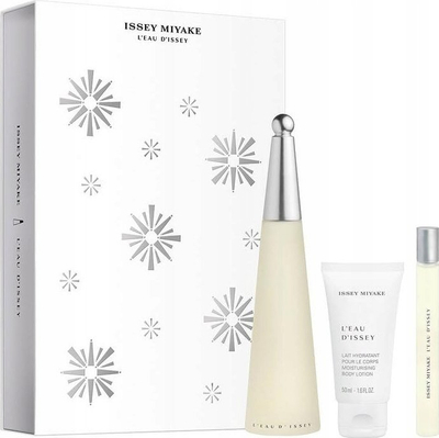 Сет парфем за жени Issey Miyake L'Eau d'Issey, тоалетна вода, 100ml, 3 делови