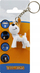 Varëse çelësash Tissotoys Little Reksio, 5 cm, figurë qen, e bardhë portokalli