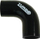Lidhës silikoni TurboWorks Elbow 90°, 57mm, i fortë për presion, ngjyrë e zezë