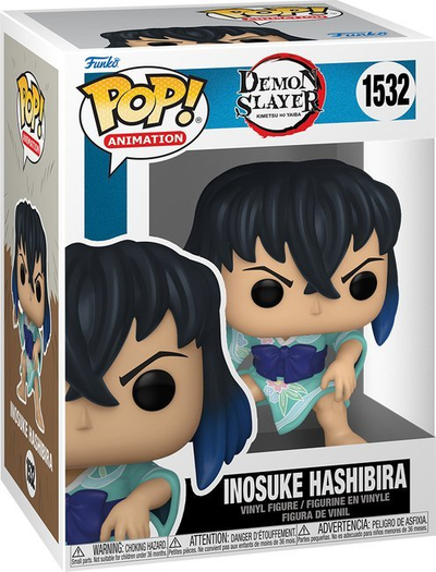 Фигурина Funko Pop Demon Slayer Inosuke Hashibira, колекционерска, винил, шарена