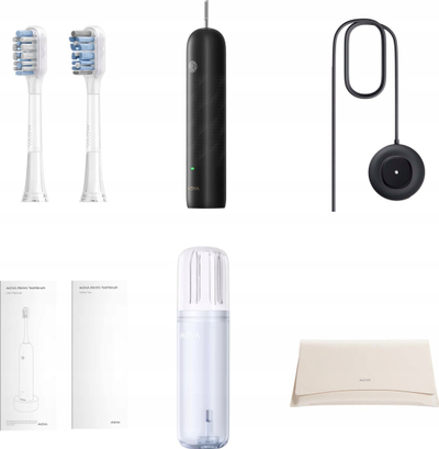 Furçë dhëmbësh sonike Dreame Mova Fresh Pro, Bluetooth, IPX7, e zezë