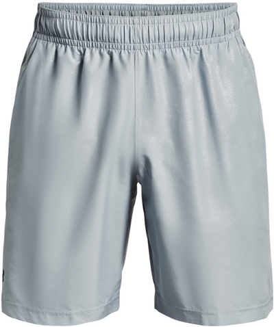 Pantallona të shkurtra sportive Under Armour Woven Emboss, meshkuj, blu