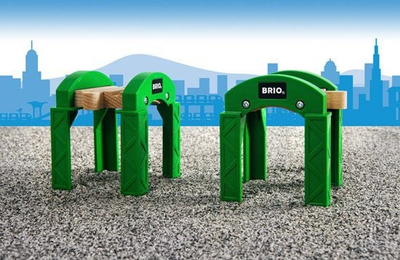 Elemente mbështetëse Brio druri për rrugë, nga 3 vjeç (33253)