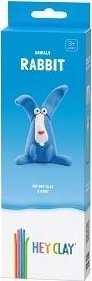 Set modelimi Hey Clay Rabbit, plastelinë shumëngjyrëshe për fëmijë