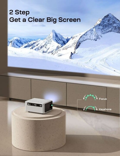 [OUTLET] Projektor Apeman LC500 Mini HD, i bardhë