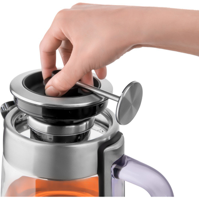 Vluese Uji intelegjente 1.5L Sencor SWK 1590SS, Argjendë/Xhamë