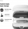 Mbulesë Elago Liquid Hybrid për AirPods 4, mbrojtje treshtresore, karikim wireless, e zezë
