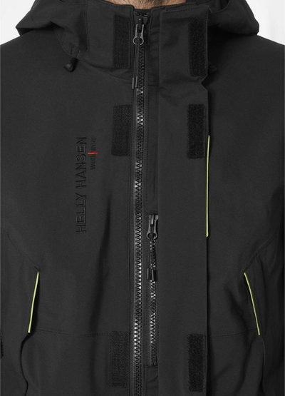 Xhaketë pune Helly Hansen Magni Evolution Shell, Helly Tech Professional, për burra, e zezë me të gjelbër