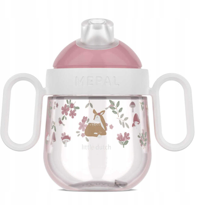 Gotë jo derdhëse për fëmijë Mepal Little Dutch Fairy Garden, 200ml, me doreza, rozë