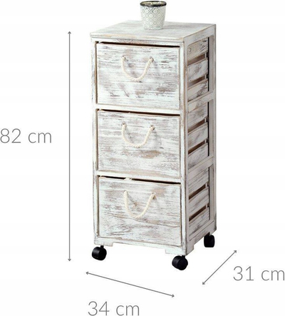 Organizues me rrota, me rafte dhe sirtarë, MDF, ngjyrë druri