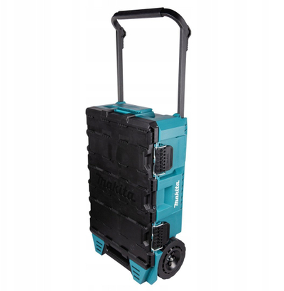 Кутија за алат со тркала Makita MakTrak Rolling Tool Chest, висок капацитет, издржлив материјал, сина