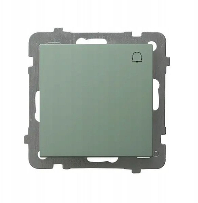 Копче за ѕвонче Ospel As ŁP-6G/m/84, без контакт, мат зелено