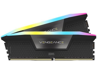 Memorie RAM Corsair Vengeance RGB DDR5, 16GB 2x8GB, për PC desktop