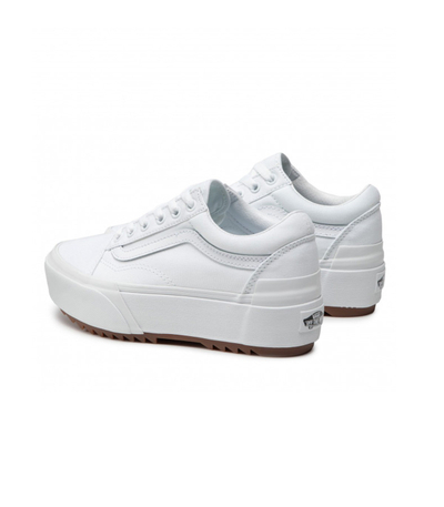 Atlete Vans Ua Old Skool Stacked VN0A4U15L5R1, të bardha, nr. 40