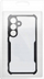 Mbulesë mbrojtëse anti-drop për Samsung S23 FE, transparente, e zezë