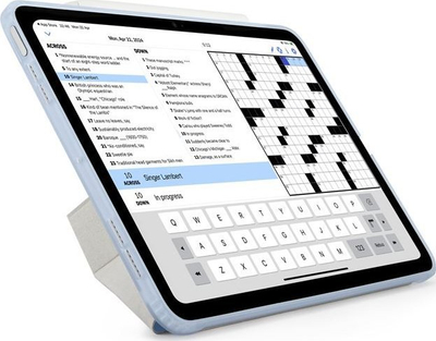 Kapak tableti Pipetto Origami No1 Original, për iPad Air 13" 2024, blu e çelët
