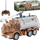 Makina lodër me telekomandë Maksik Dinosaur Truck, rezervuar uji, shumëngjyrëshe