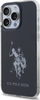 Mbulesë telefoni US Polo Assn Shiny Big Logo për iPhone 15 Pro Max 6.7", e zezë
