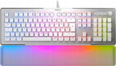 Tastierë gaming ROCCAT Vulcan II Max, optiko mekanike, RGB, e bardhë