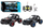 Makinë lodër R/C Madej Off-road, 27MHz, karikim USB, me ngjyra nga të gjitha