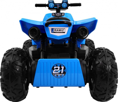 ATV elektrik për kalamoj Ramiz Sport Run 4x4, 4 motorë, deri 35 kg, blu