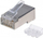 Konektorë RJ45 Intellinet 790680, Cat6A STP, 90 copë, argjendtë