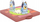 Set ndërtimi me magnet Bluey Tile Town Home, me Bluey dhe Bingo, për mbi 3 vjeç, me shumë ngjyra
