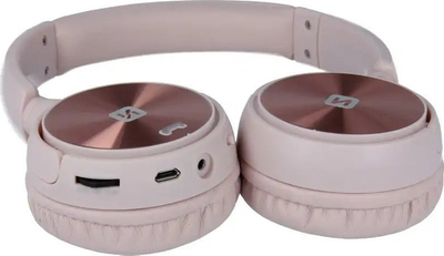 Kufje Bluetooth Swissten Comfort Trix Micro FM, pa tela, me mikrofon, të zeza