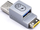 Адаптер Smart Keeper Basic USB A Data Blocker, заштита на трансфер, порта USB A, жолта