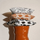 Jastëk zbukurues Iittala Cheetah, 47x47cm, liri me pambuk, bardh e zi