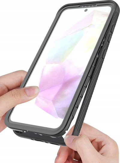 Kover telefoni Tech-protect Defense, për Samsung Galaxy A36 A56 5G, i zi