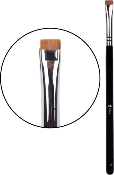 Furçë grimi Ibra Brush No. 26, për sy dhe vetulla, najlon, e zezë